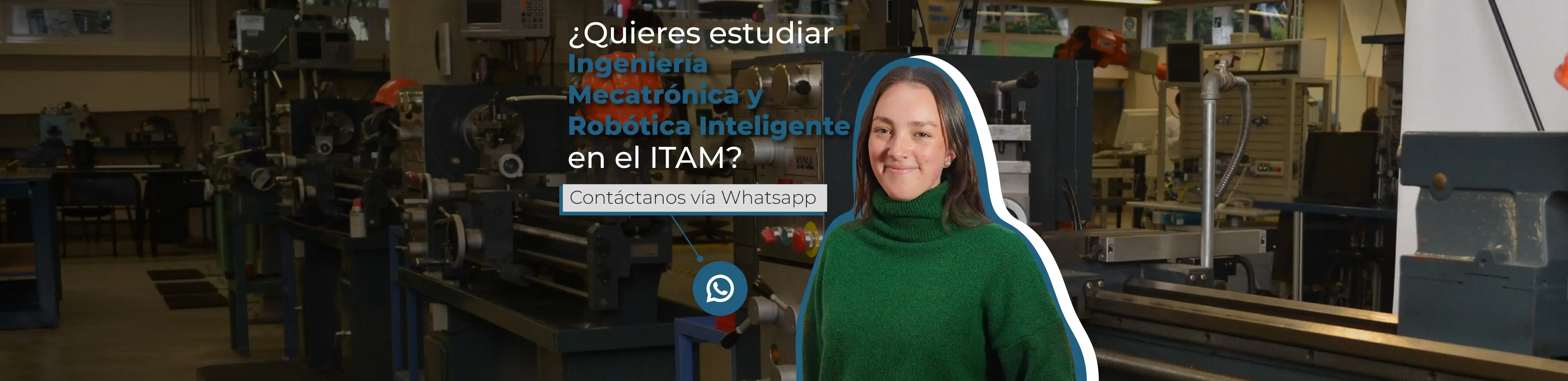 ¿Quieres estudiar Ingeniería en Mecatrónica en el ITAM?